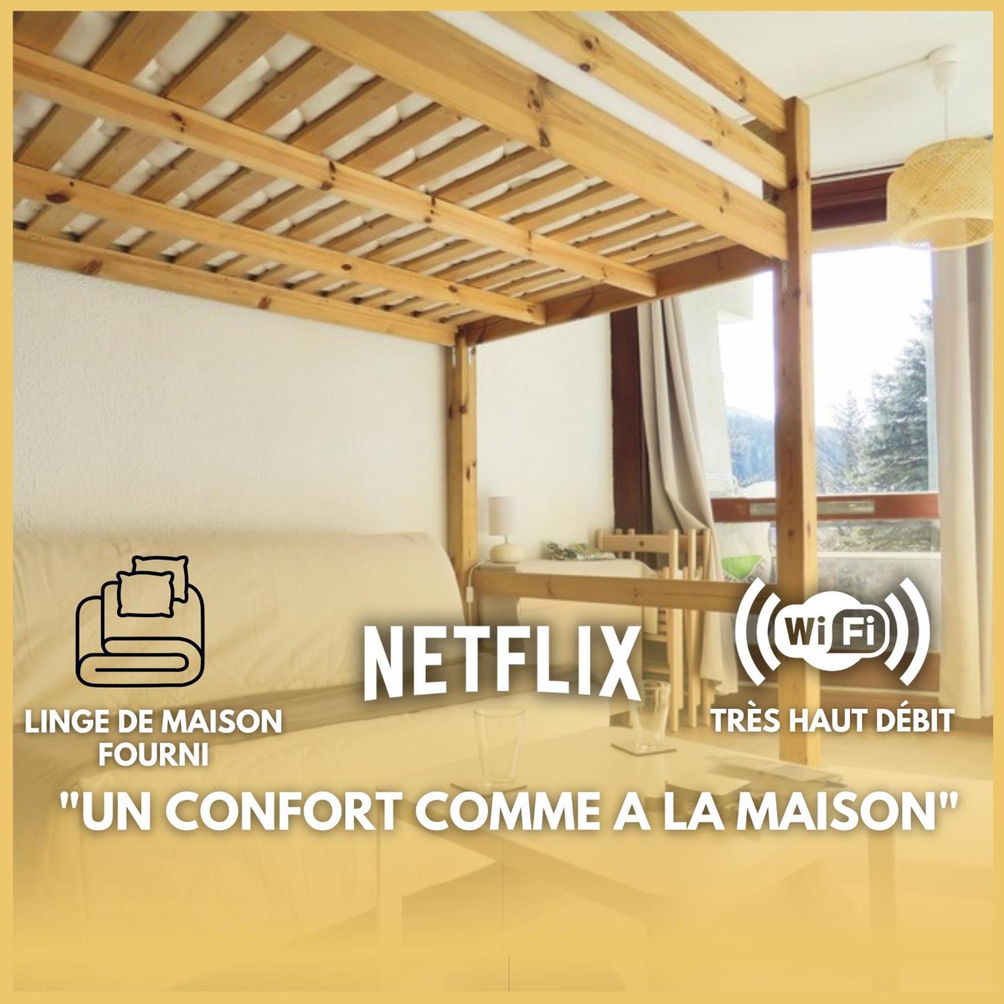 Studio Au Pied Des Piste Avec Linge De Maison Fourni - Cote 2000 Villard-de-Lans Exterior photo